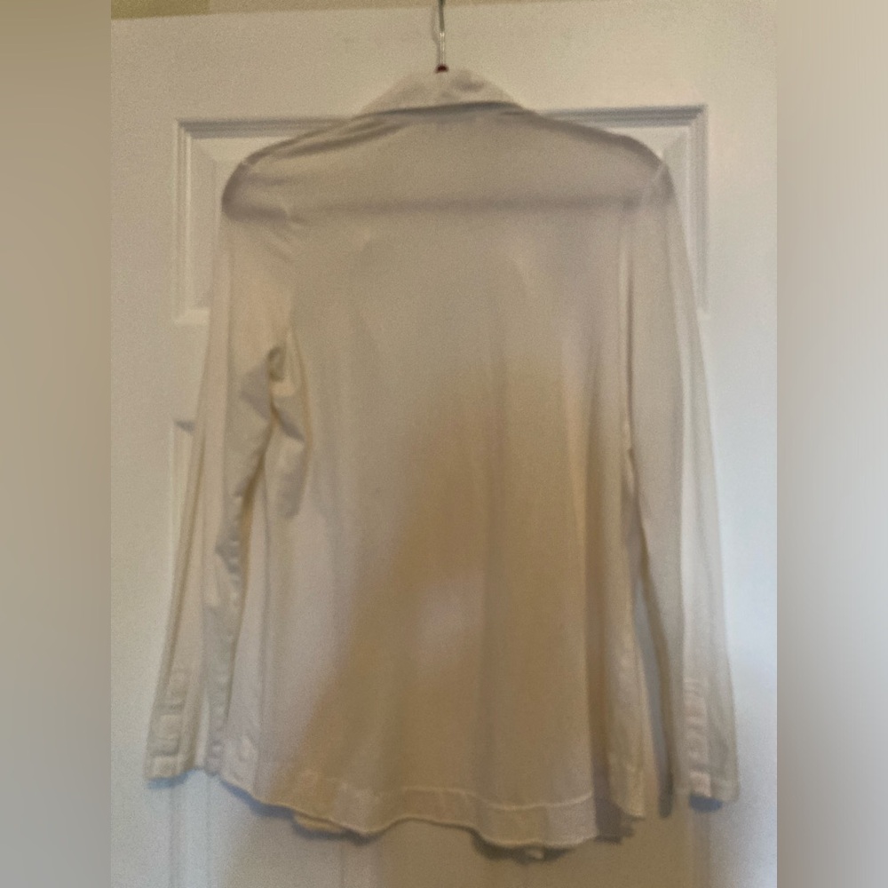 Cabi Long Sleeve Button Down Collared Blouse, Siz… - image 2